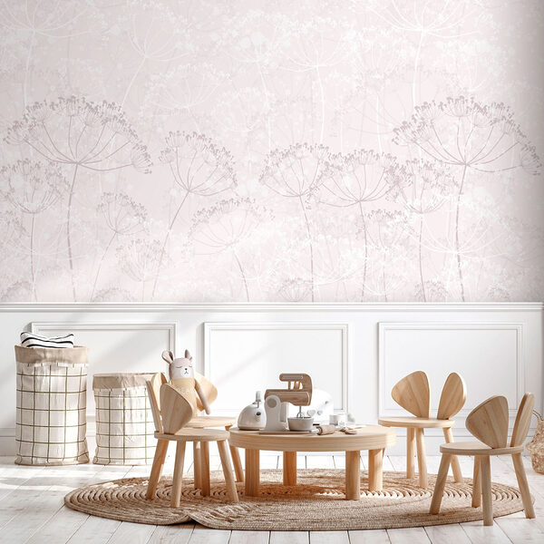 White and pink floral pattern White and pink floral pattern