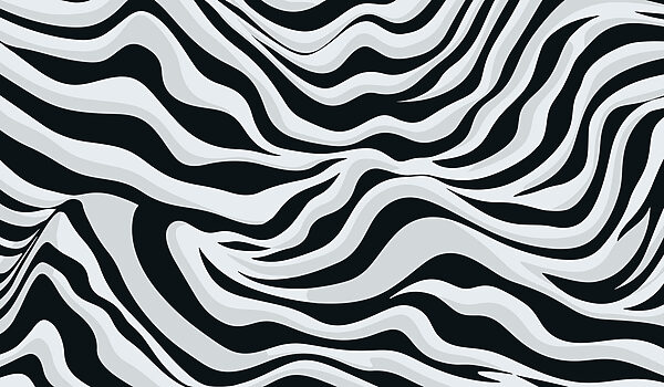 Black and white striped pattern Black and white striped pattern