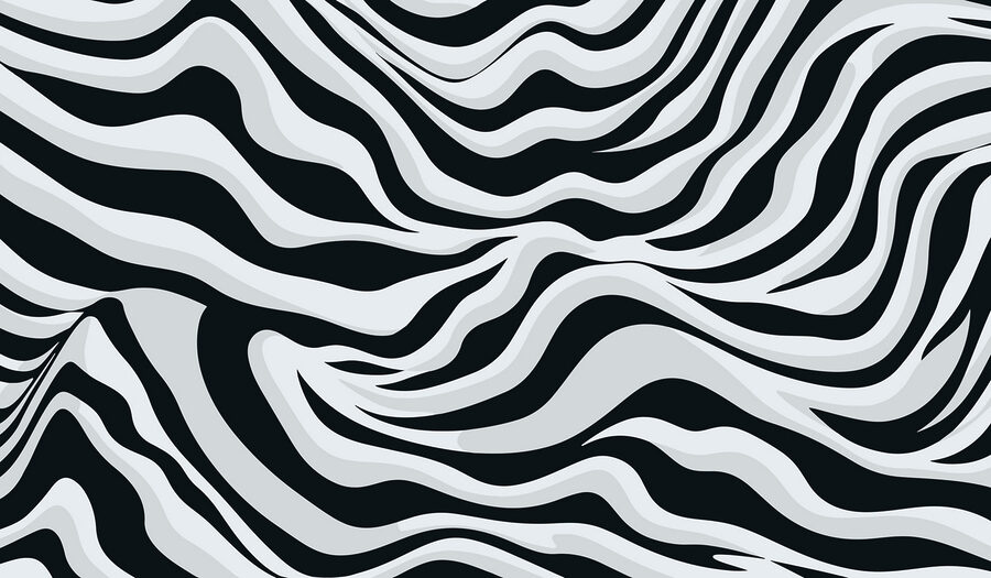 Black and white striped pattern Black and white striped pattern
