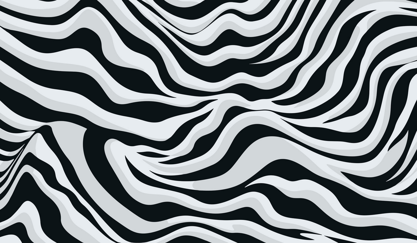 Black and white striped pattern