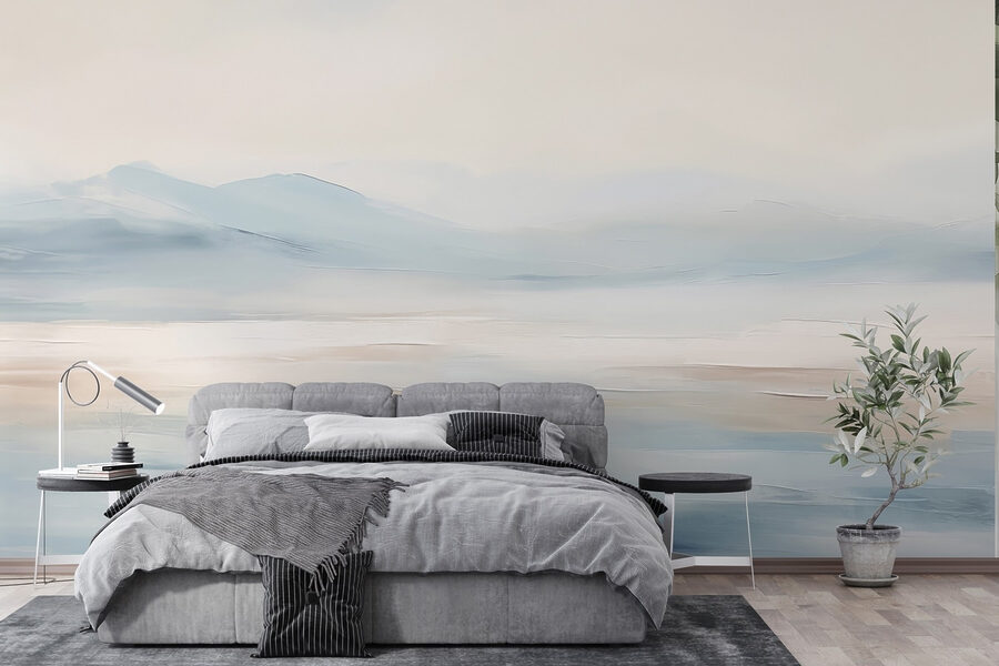 Painting of a landscape Painting of a landscape