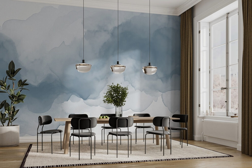 Soft waves of gentle hues Soft waves of gentle hues