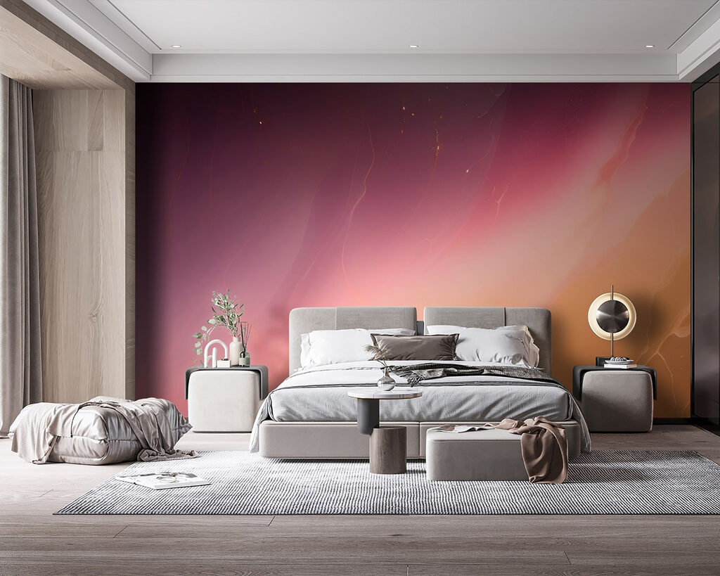 Colorful sky with light