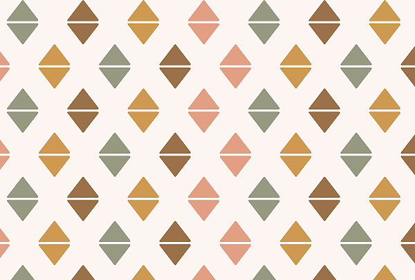 Pattern of colorful diamonds Pattern of colorful diamonds