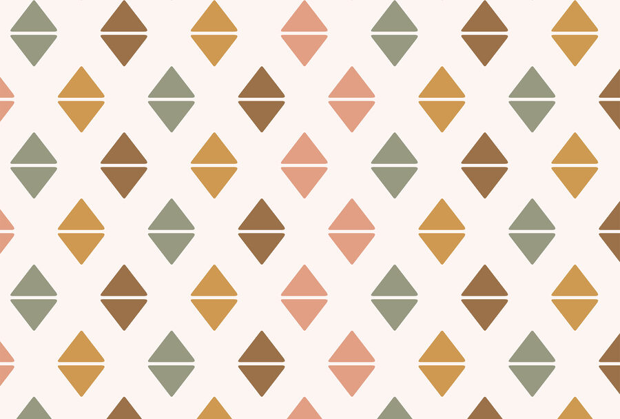 Pattern of colorful diamonds Pattern of colorful diamonds