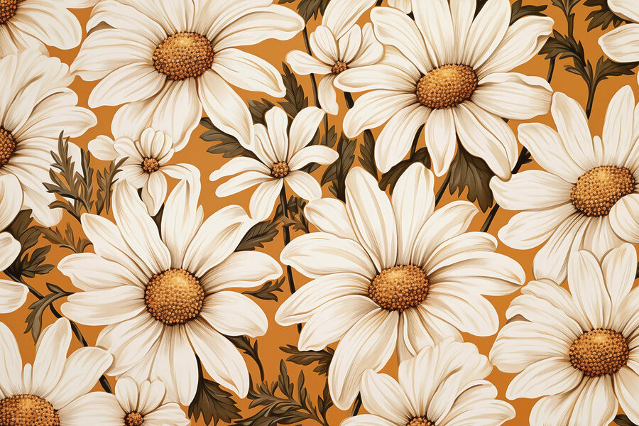 Wall murals Nature’s beauty in floral patterns - Image 3