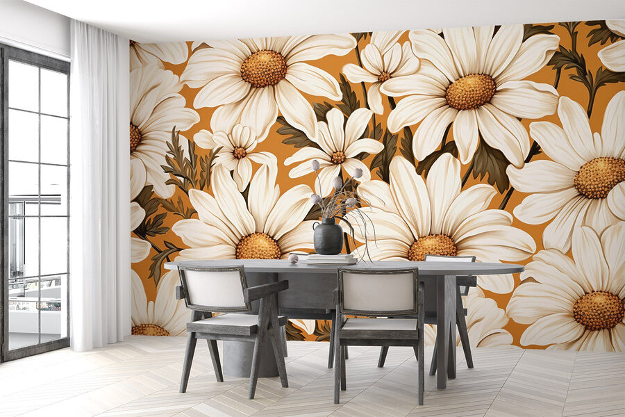 Wall murals Nature’s beauty in floral patterns - Image 2