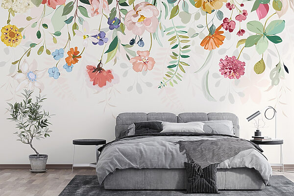 Floral elegance in soft hues Floral elegance in soft hues
