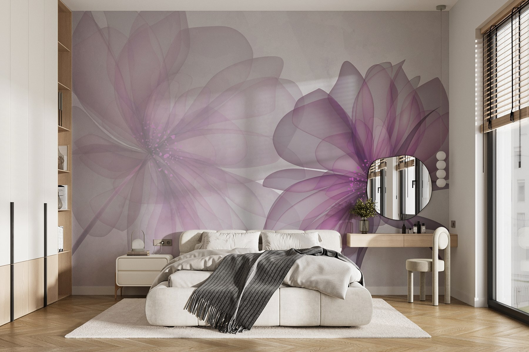 Couple of purple flowers