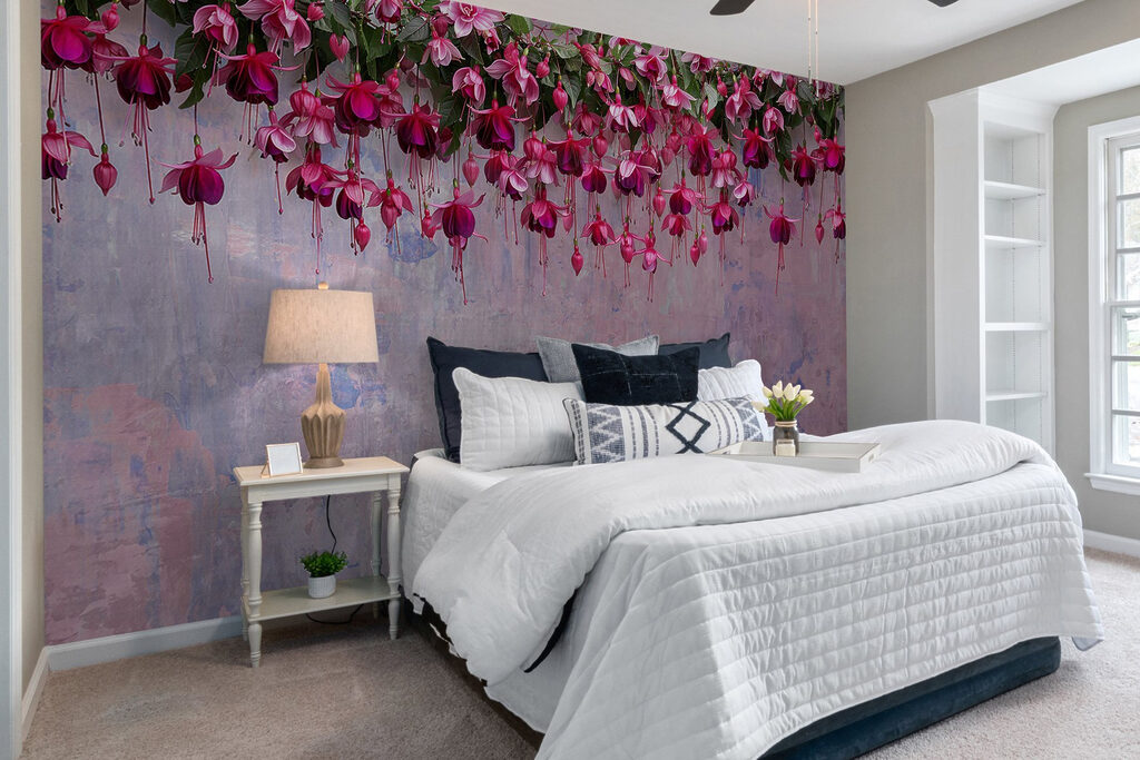 Group of pink flowers