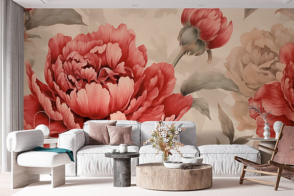 Lush blooms in soft hues. Lush blooms in soft hues.