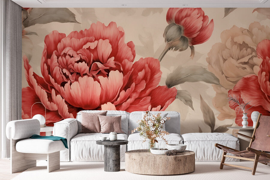 Lush blooms in soft hues. Lush blooms in soft hues.