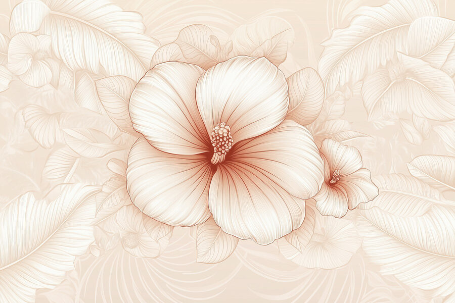 Delicate blooms in soft tones Delicate blooms in soft tones