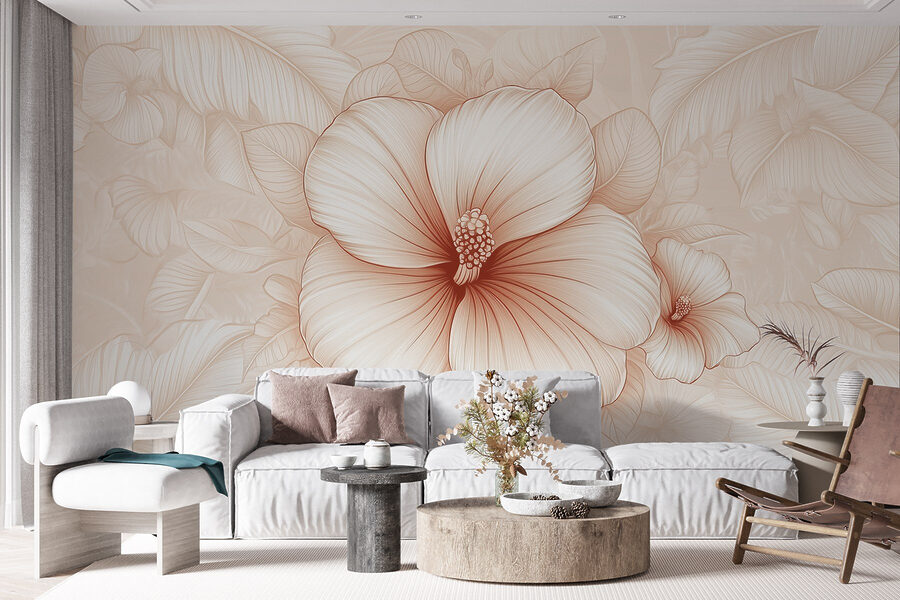 Delicate blooms in soft tones Delicate blooms in soft tones