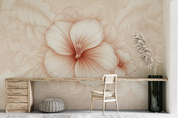 Delicate blooms in soft tones Delicate blooms in soft tones