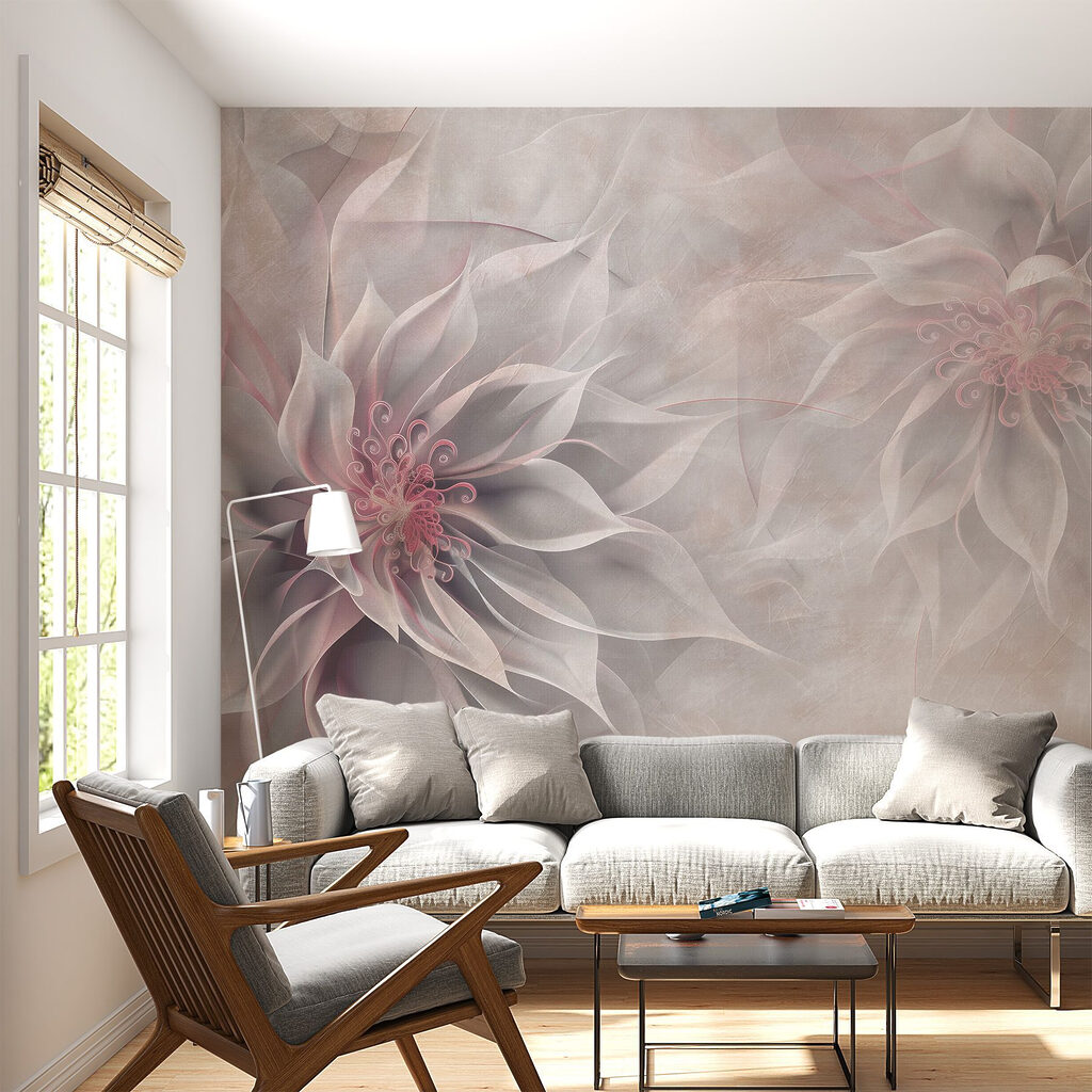 Delicate petals in soft hues