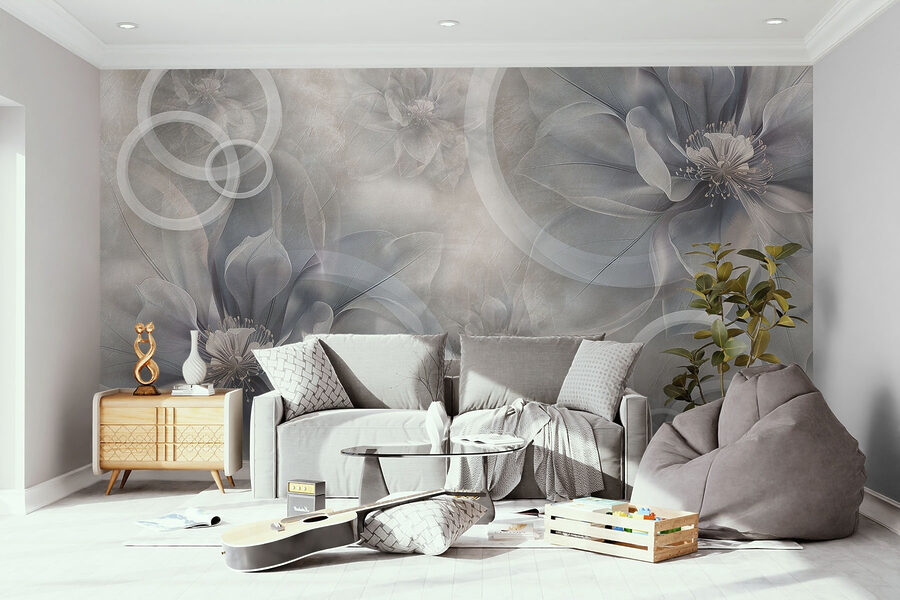 Delicate flowers in soft hues Delicate flowers in soft hues