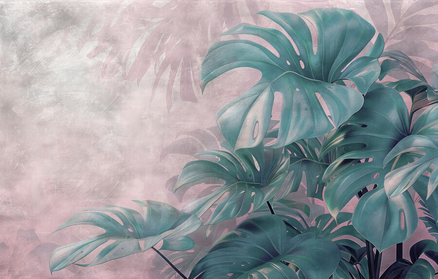 Lush greenery in soft hues Lush greenery in soft hues