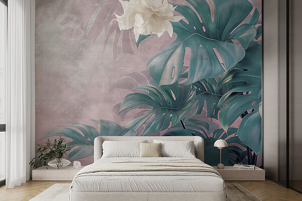 Lush greenery in soft hues Lush greenery in soft hues