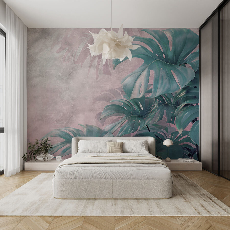 Lush greenery in soft hues Lush greenery in soft hues