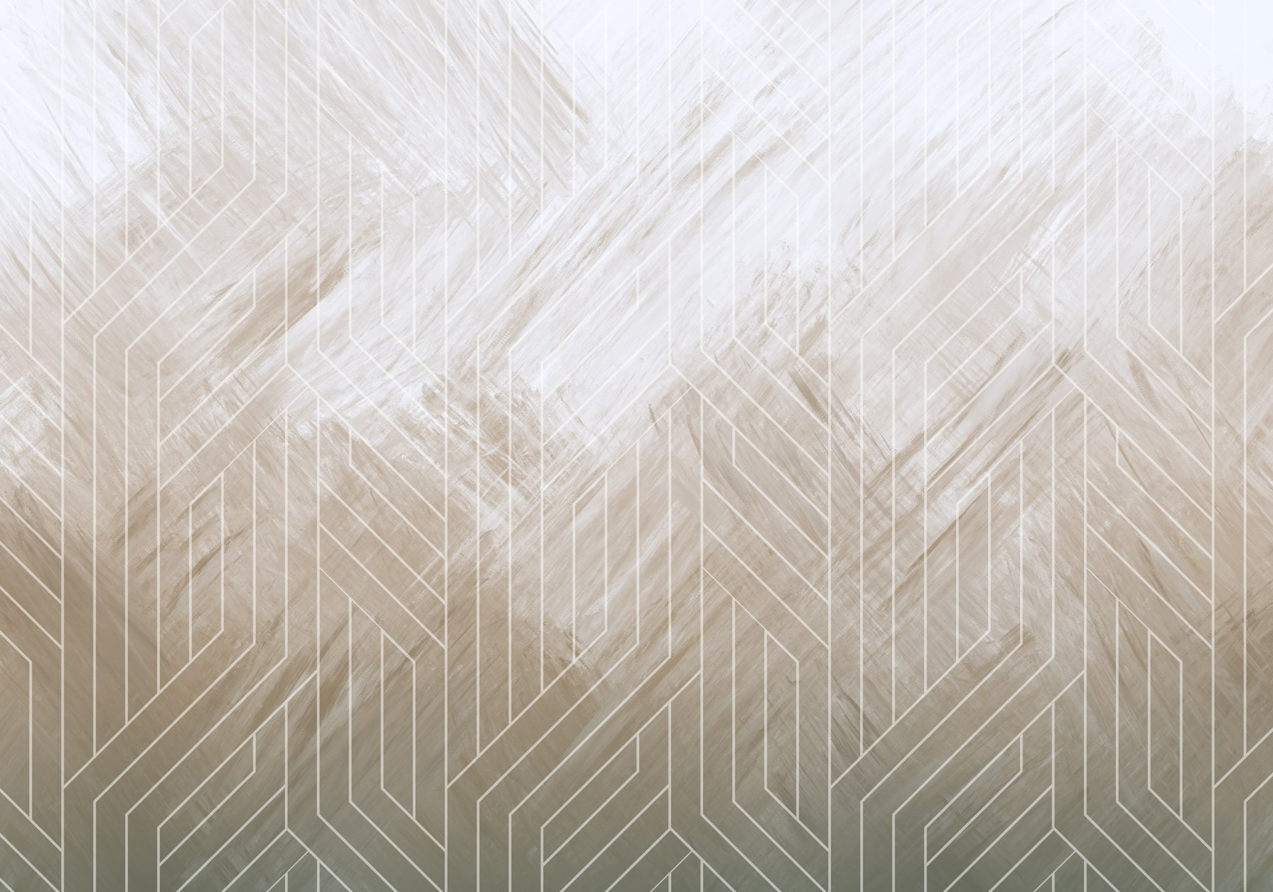 White lines on a white surface White lines on a white surface