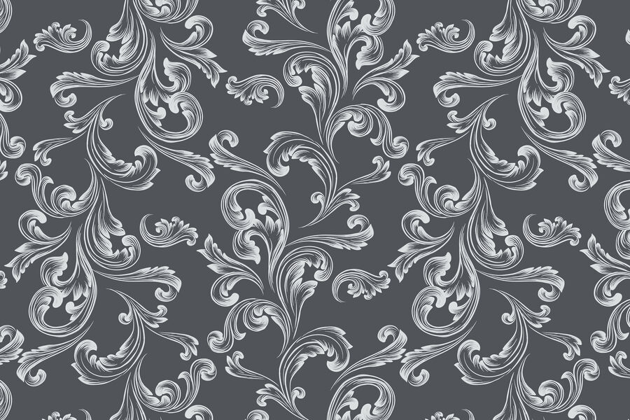 Pattern of white and gray swirls