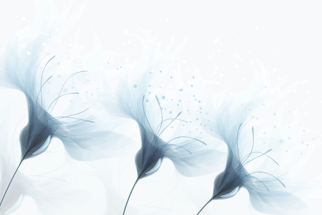 Delicate flowers in soft hues Delicate flowers in soft hues