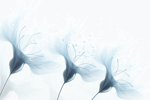 Delicate flowers in soft hues Delicate flowers in soft hues