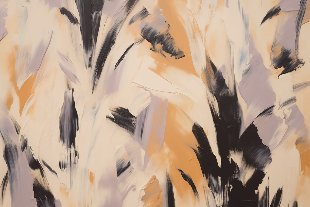 Abstract strokes in soft hues Abstract strokes in soft hues