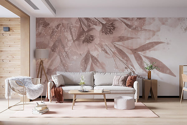Soft florals in pastel hues. Soft florals in pastel hues.