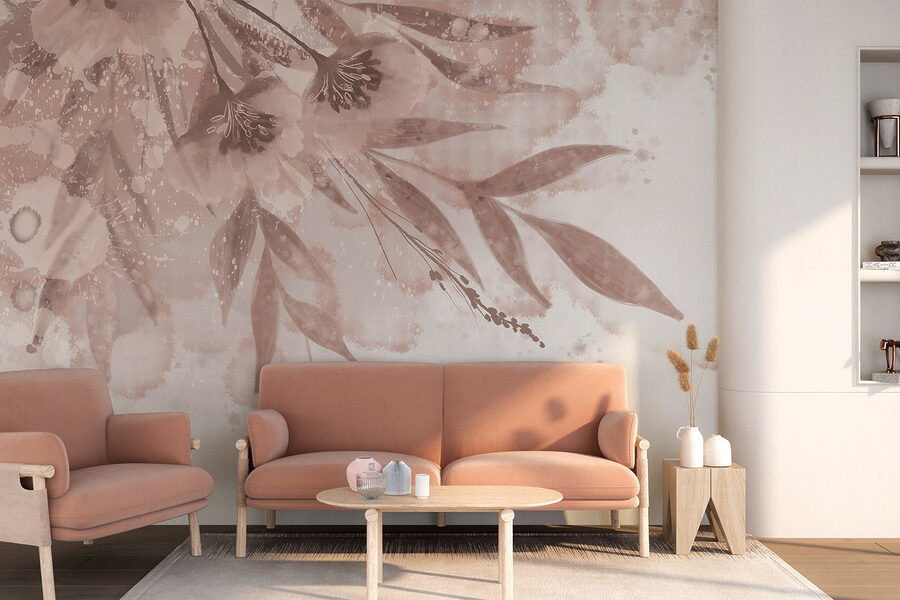 Soft florals in pastel hues. Soft florals in pastel hues.