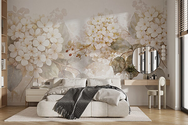 Delicate blooms in soft tones. Delicate blooms in soft tones.