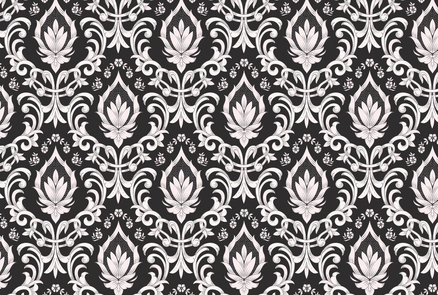 Wall murals Black and white wallpaper - Image 3