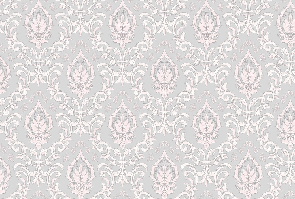 Wallpaper with pink and white designs Wallpaper with pink and white designs
