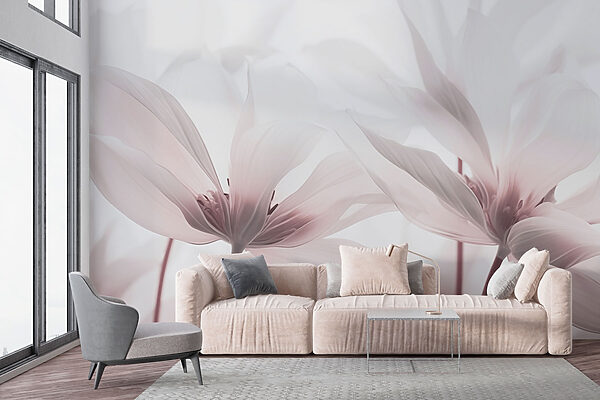 Delicate blossoms in soft hues Delicate blossoms in soft hues