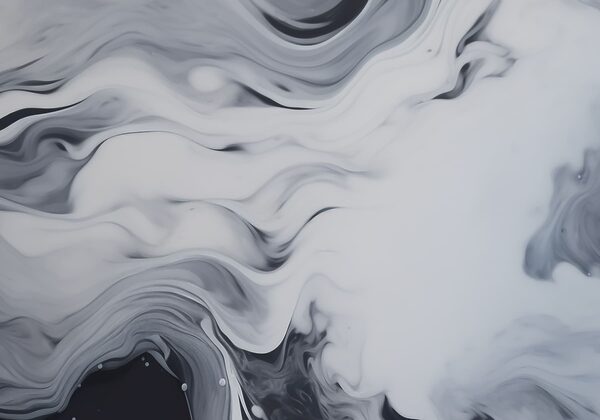 Abstract swirls of black and white Abstract swirls of black and white