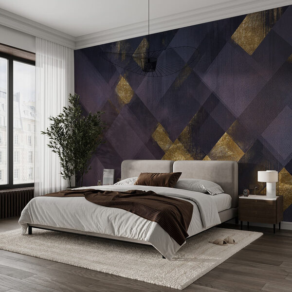 Abstract geometric shapes in dark tones Abstract geometric shapes in dark tones