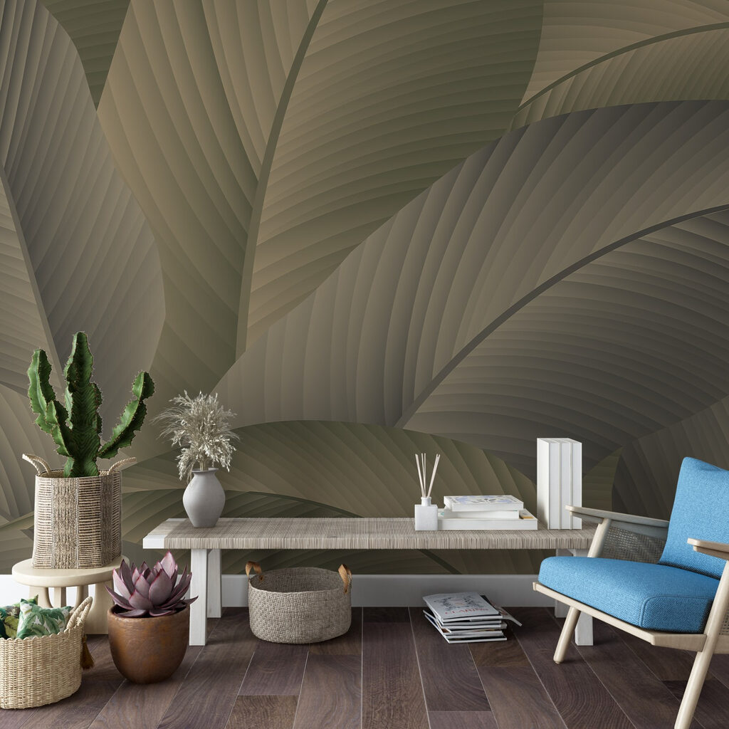 Nature's layered green tapestry Nature's layered green tapestry