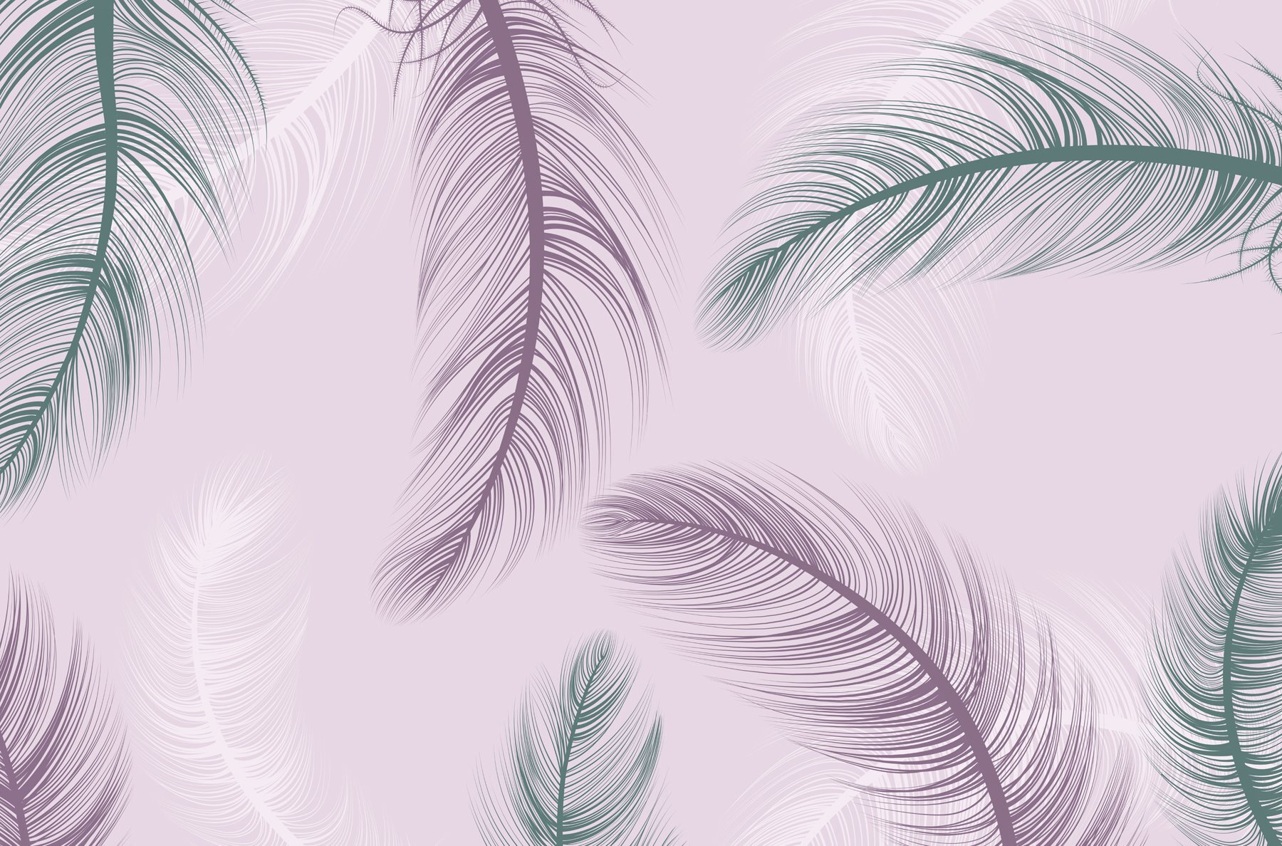 Delicate feathers dancing in the breeze Delicate feathers dancing in the breeze