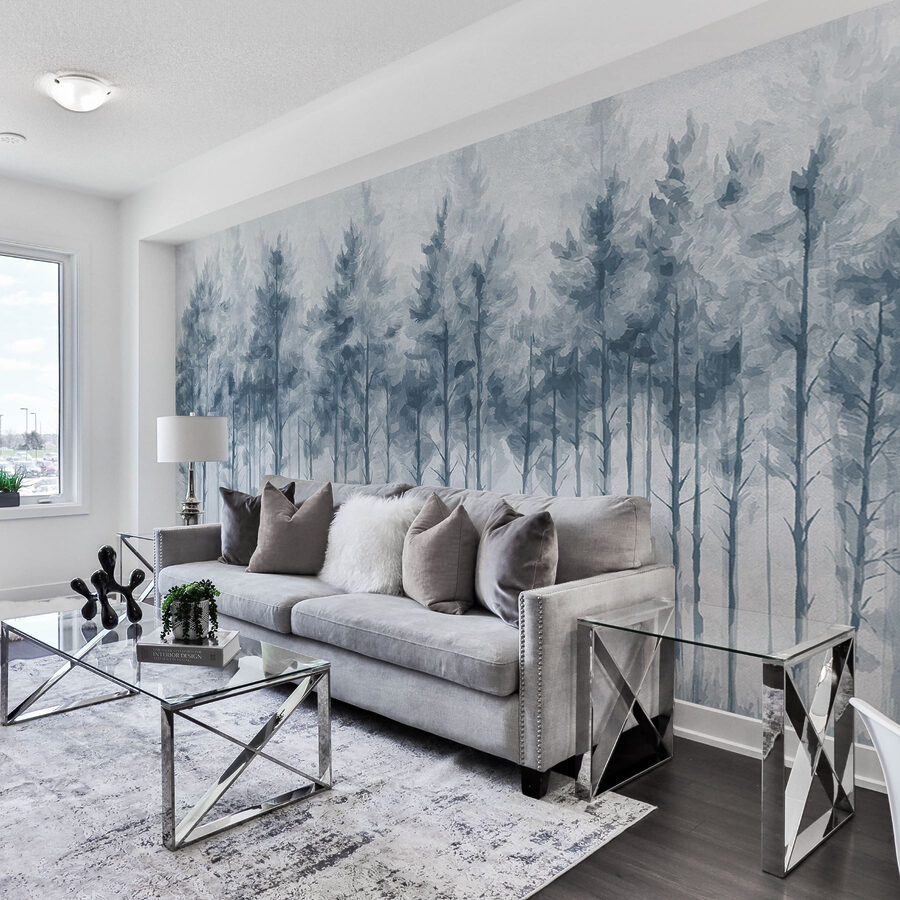 Wall murals Group of trees in a forest - Image 2