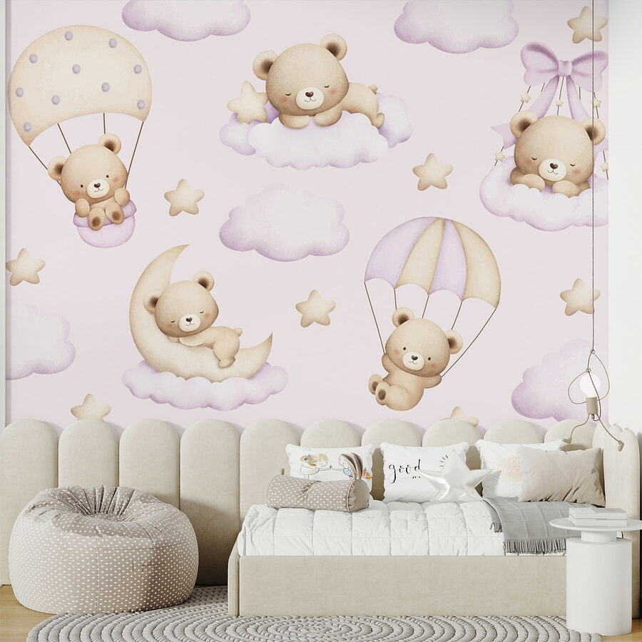 Seamless pattern of teddy bears Seamless pattern of teddy bears