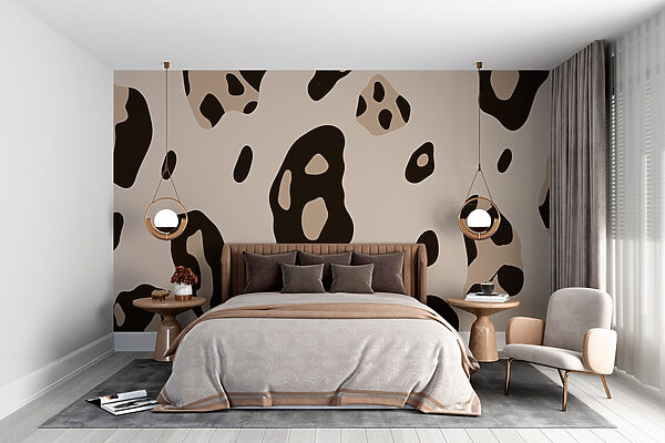 Abstract animal print pattern design. Abstract animal print pattern design.