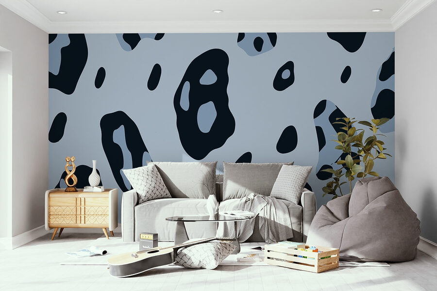 Abstract pattern in cool tones Abstract pattern in cool tones
