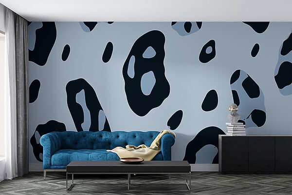 Abstract pattern in cool tones Abstract pattern in cool tones