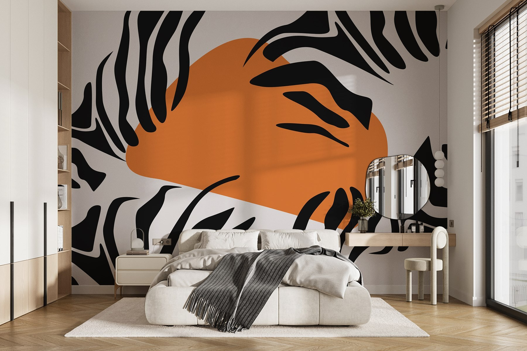 Bold patterns in vibrant contrast