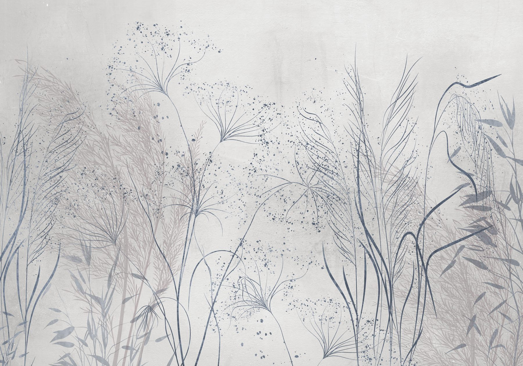 Delicate flora in soft tones