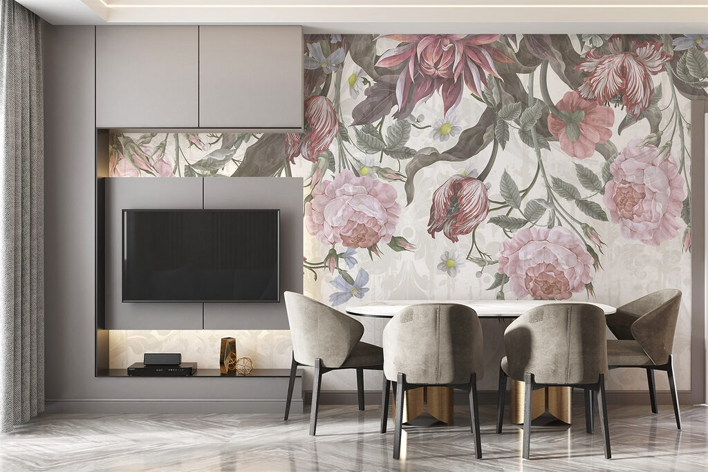 Delicate blooms in soft hues Delicate blooms in soft hues