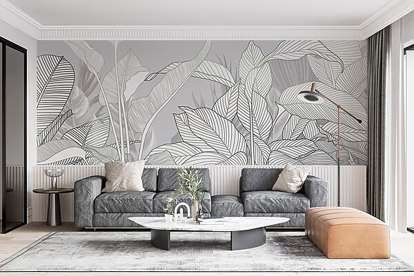 Elegant lines of nature's beauty