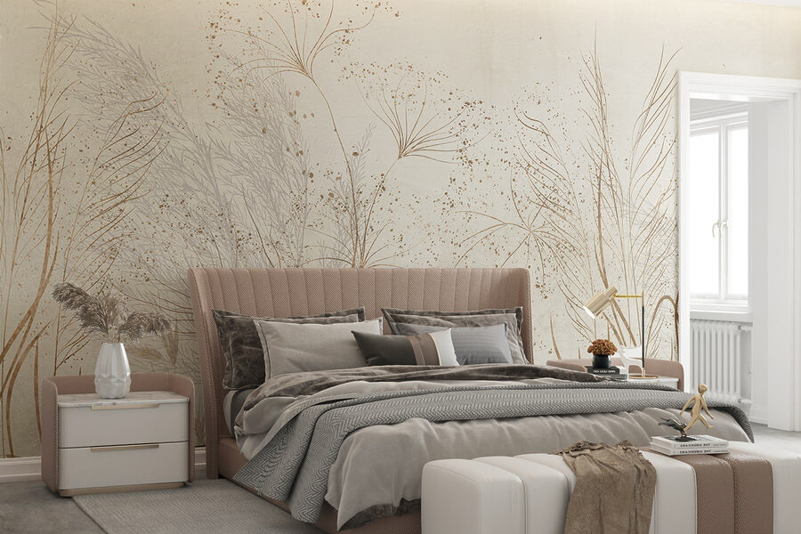 Calm and serene nature illustration