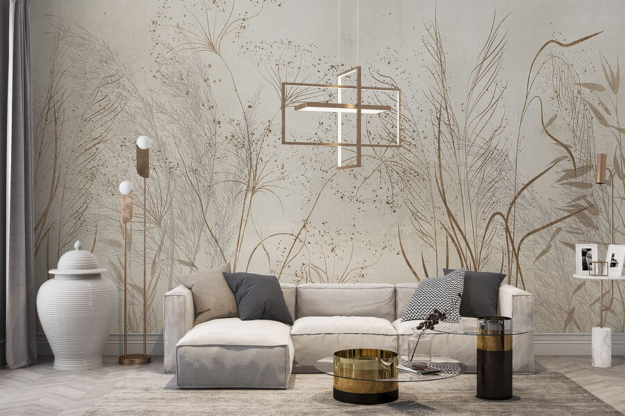 Calm and serene nature illustration